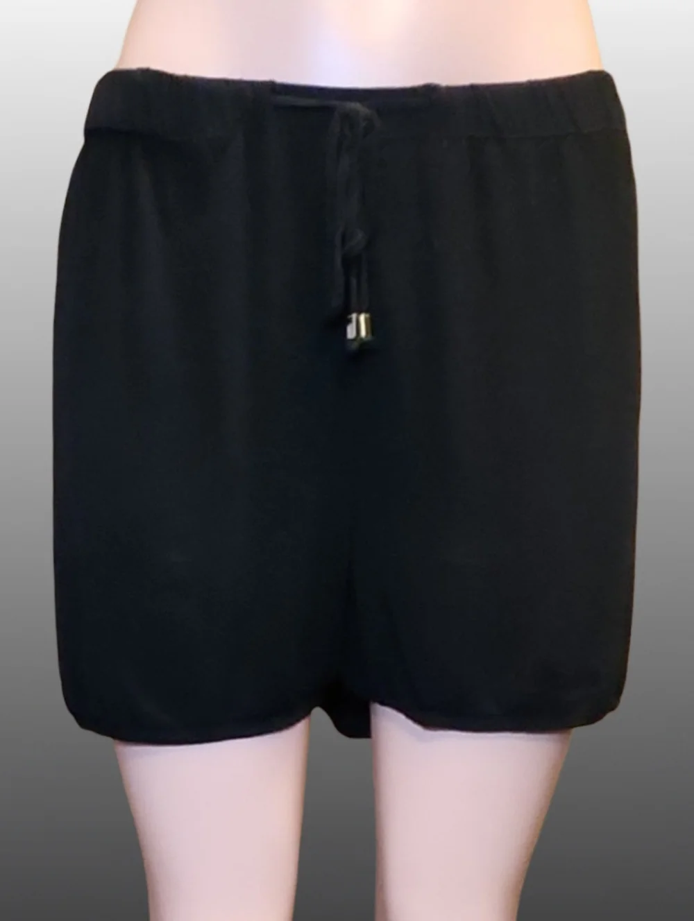 Old Navy Women's Black Athletic Shorts Rayon Drawstring XXL Comfy & fun to style - Picture 2 of 9